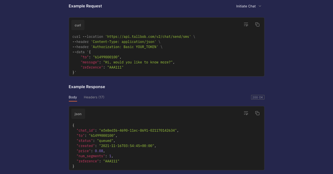 API doc screenshot